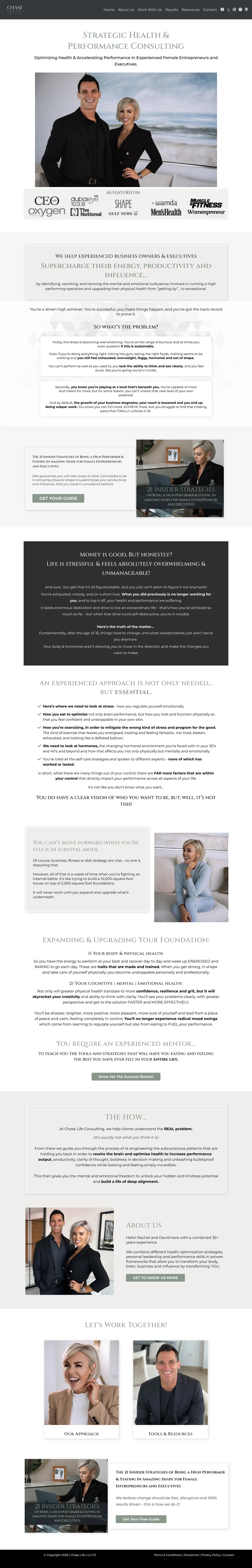 Website Build for Rachel Godfrey